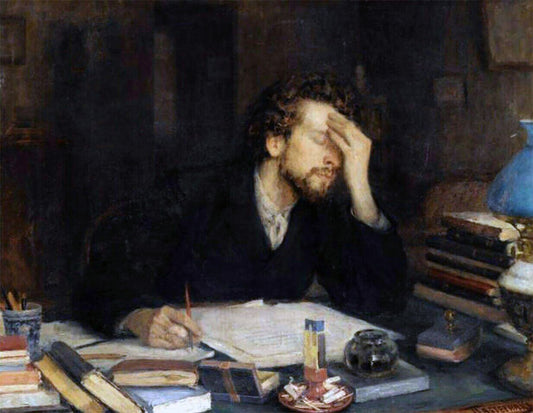 Leonid Pasternak - The Passion of Creation Painting