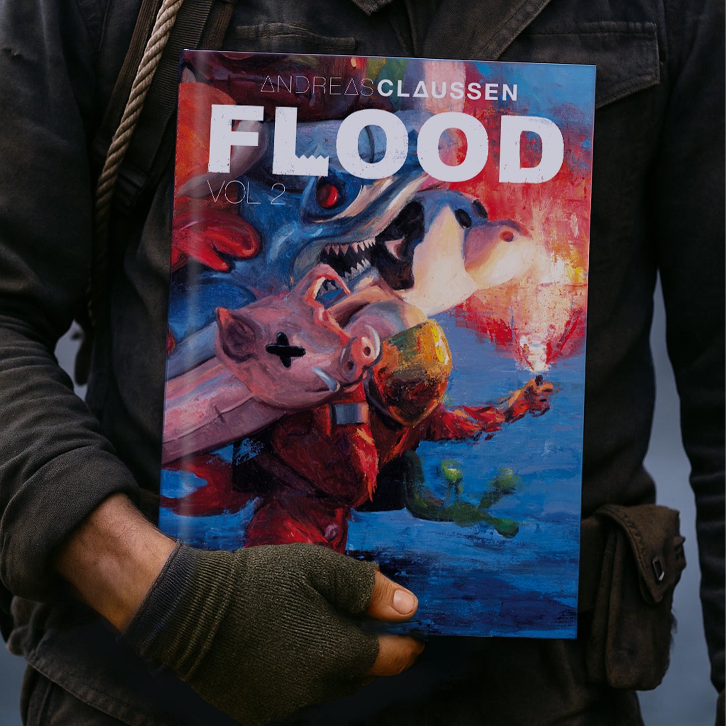FLOOD Vol 2 Signed Hardcover Book