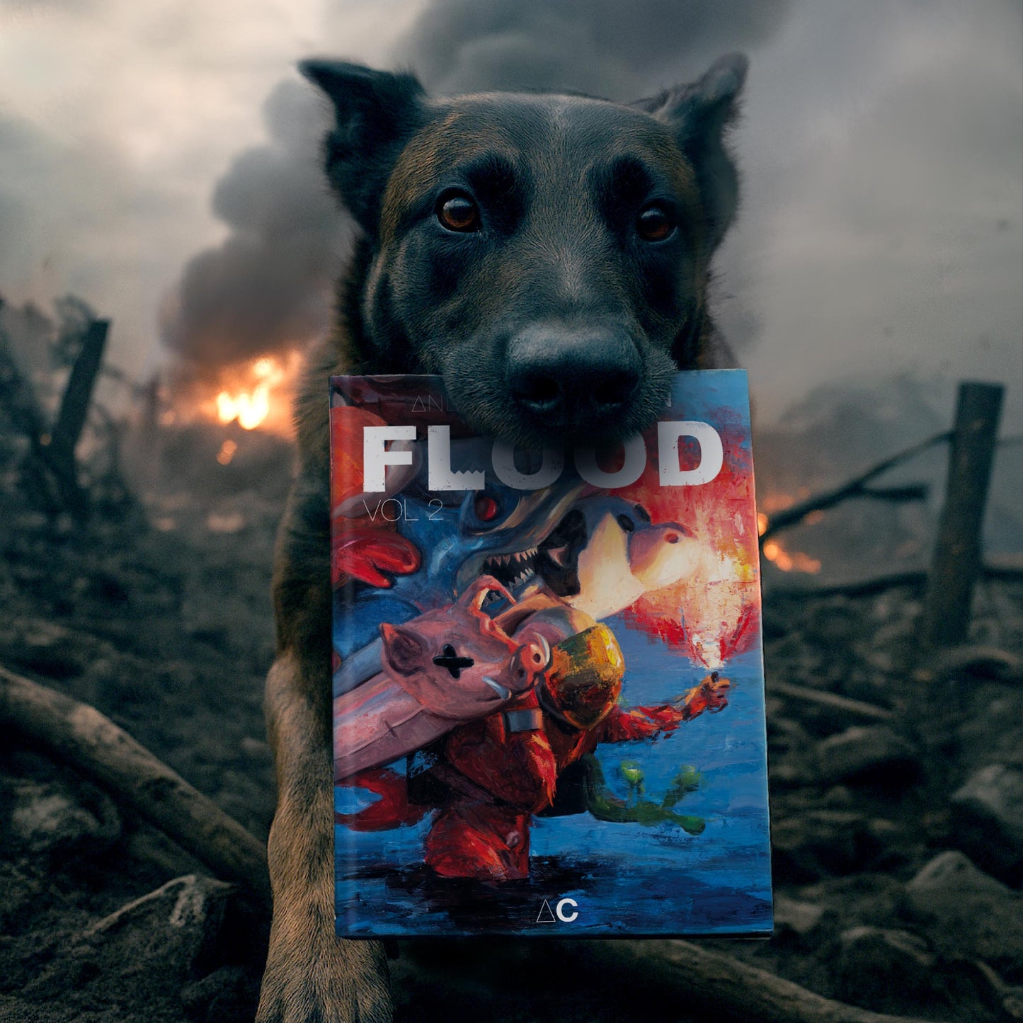 FLOOD Vol 2 Signed Hardcover Book