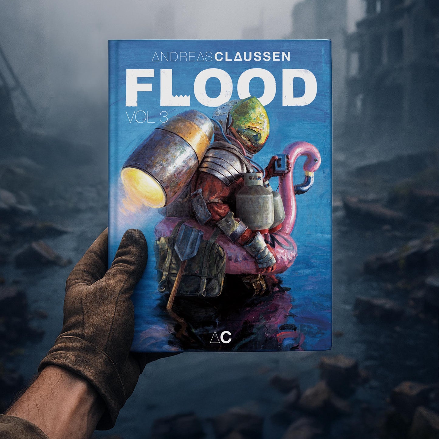FLOOD Vol 3 Signed Hardcover Book